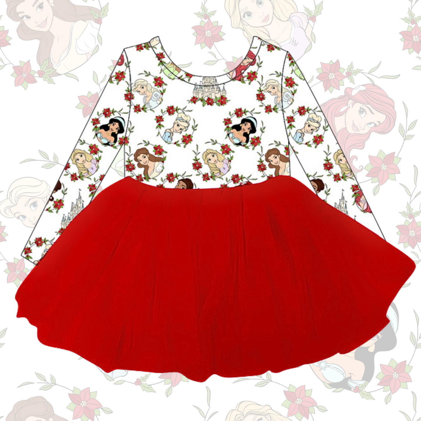 Pretty Princess Christmas Show Stopper Dress