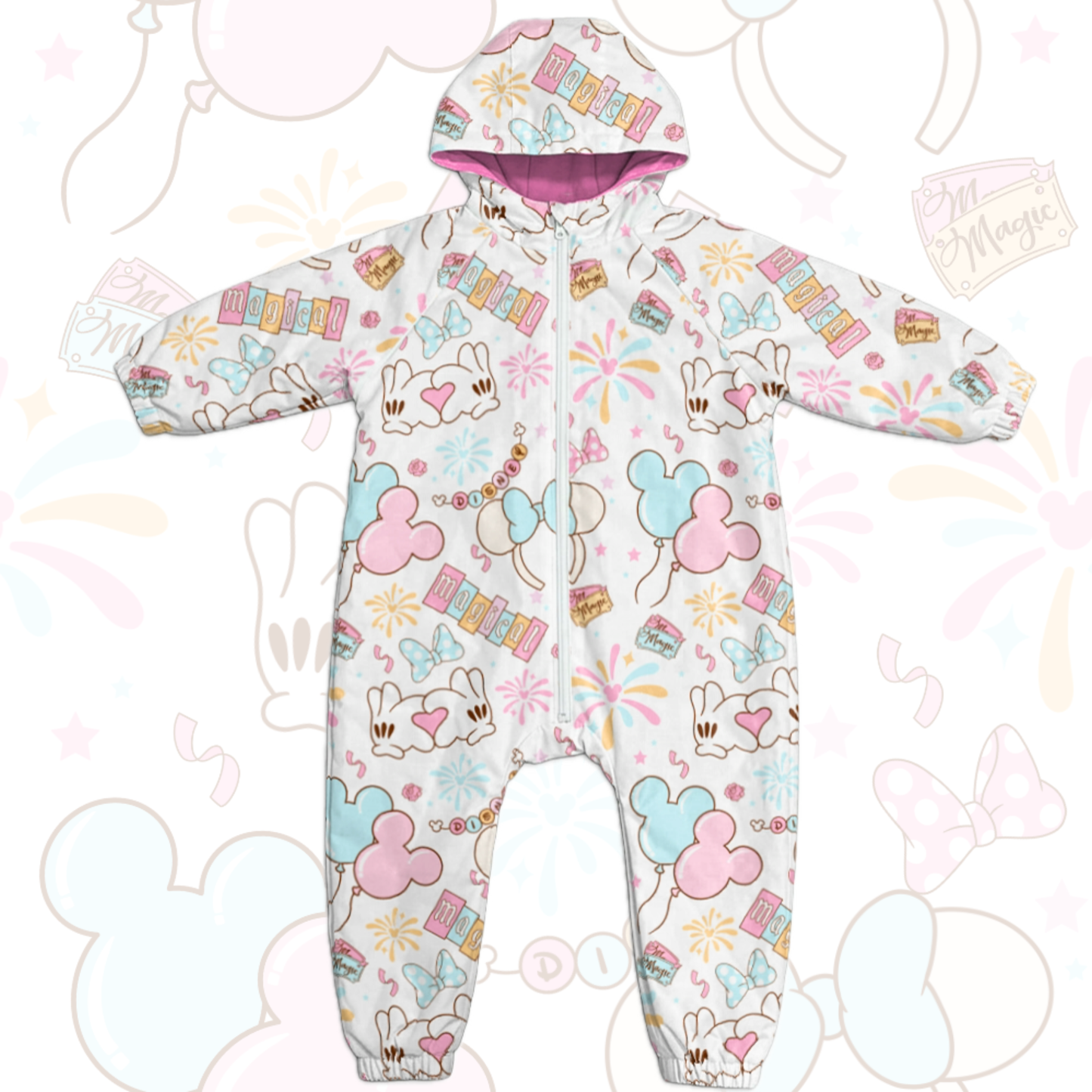 Pastel Parade Puddlesuit