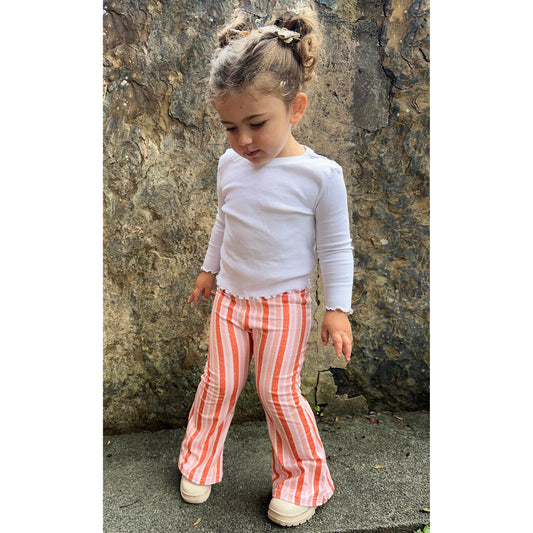 Fireside Stripe Flared Leggings