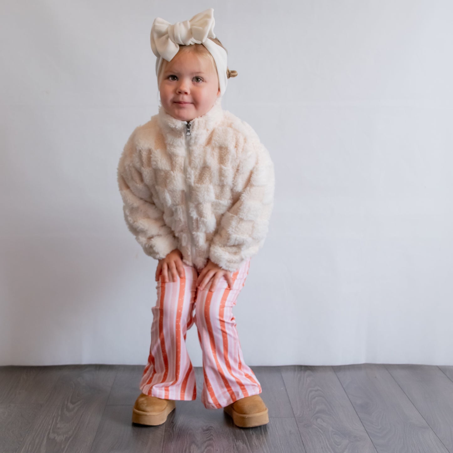 Fireside Stripe Flared Leggings