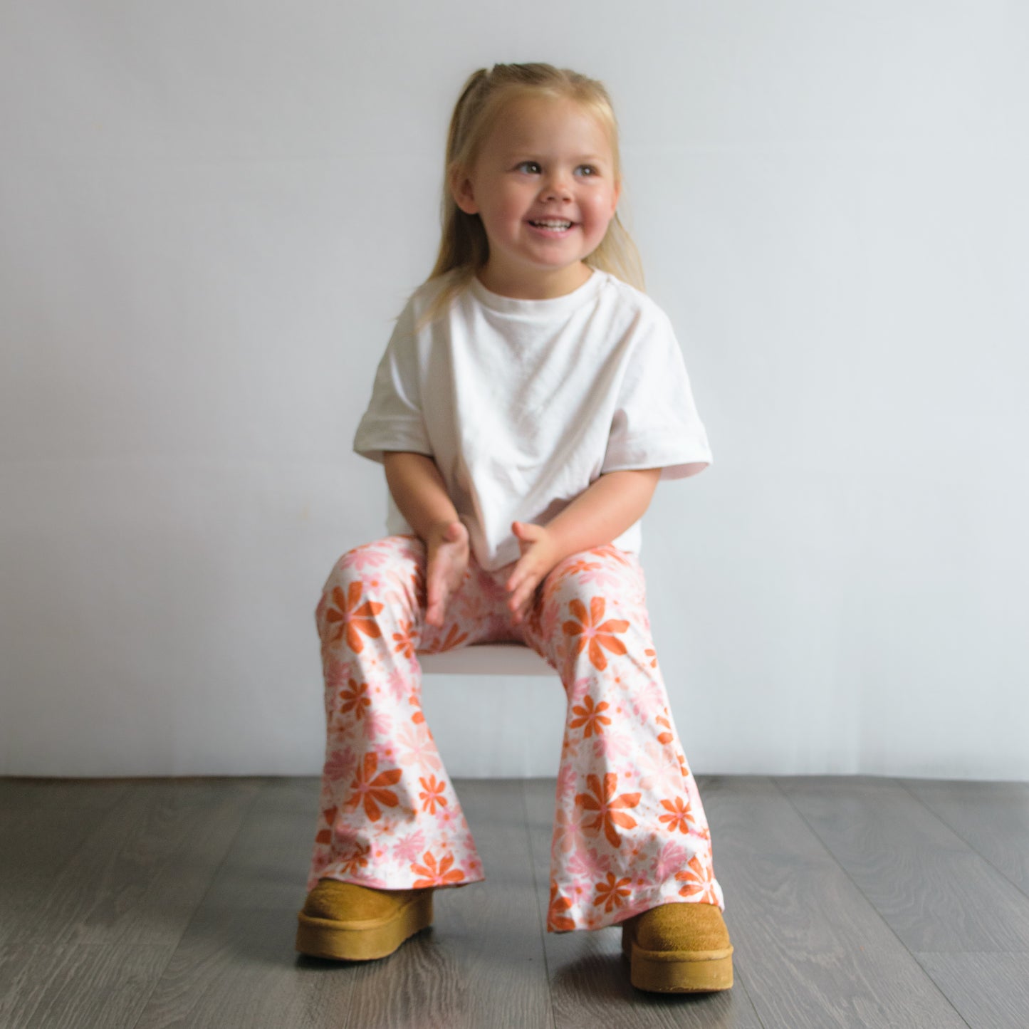 Floral Spice Flared Leggings