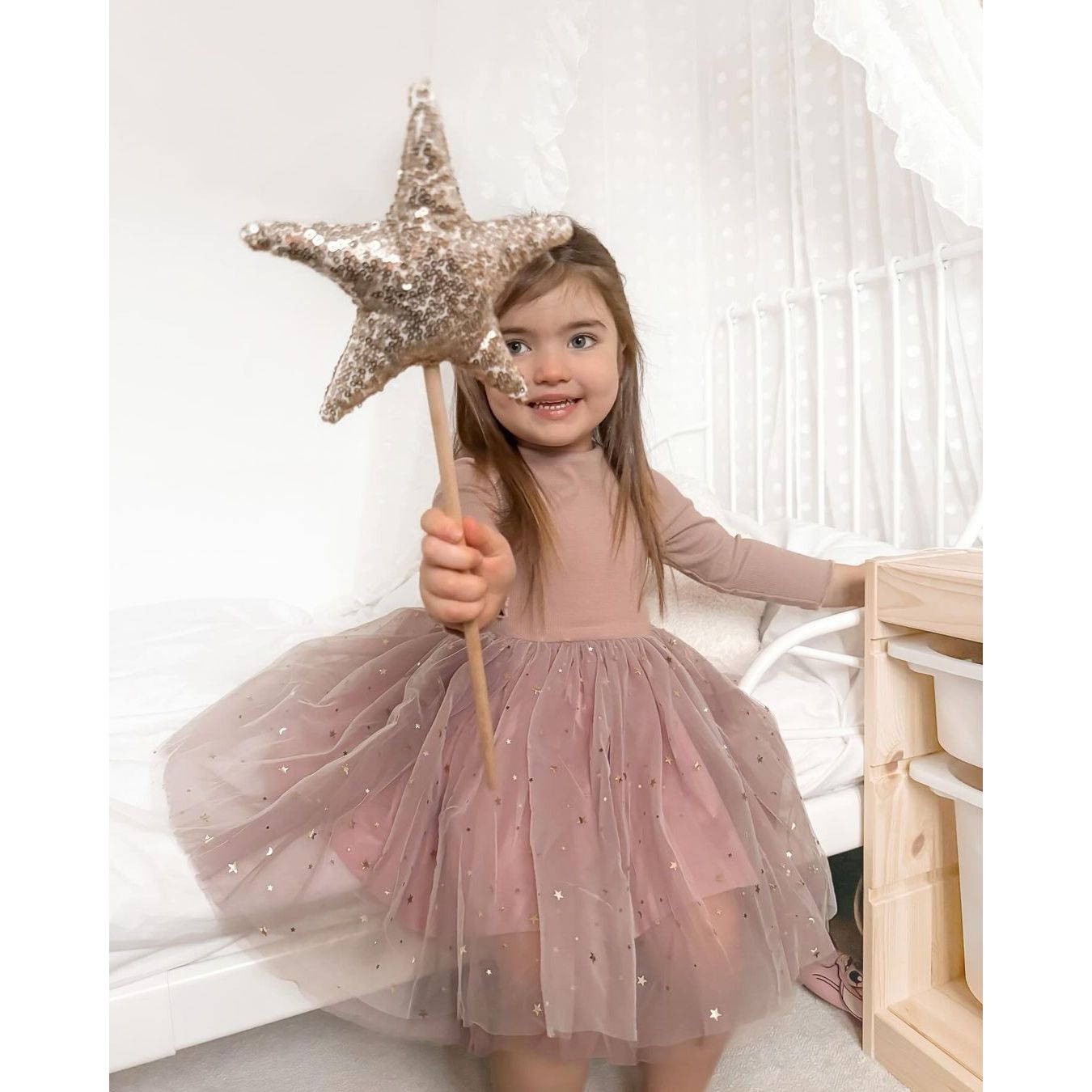 Pink Sophia Sparkle Dress