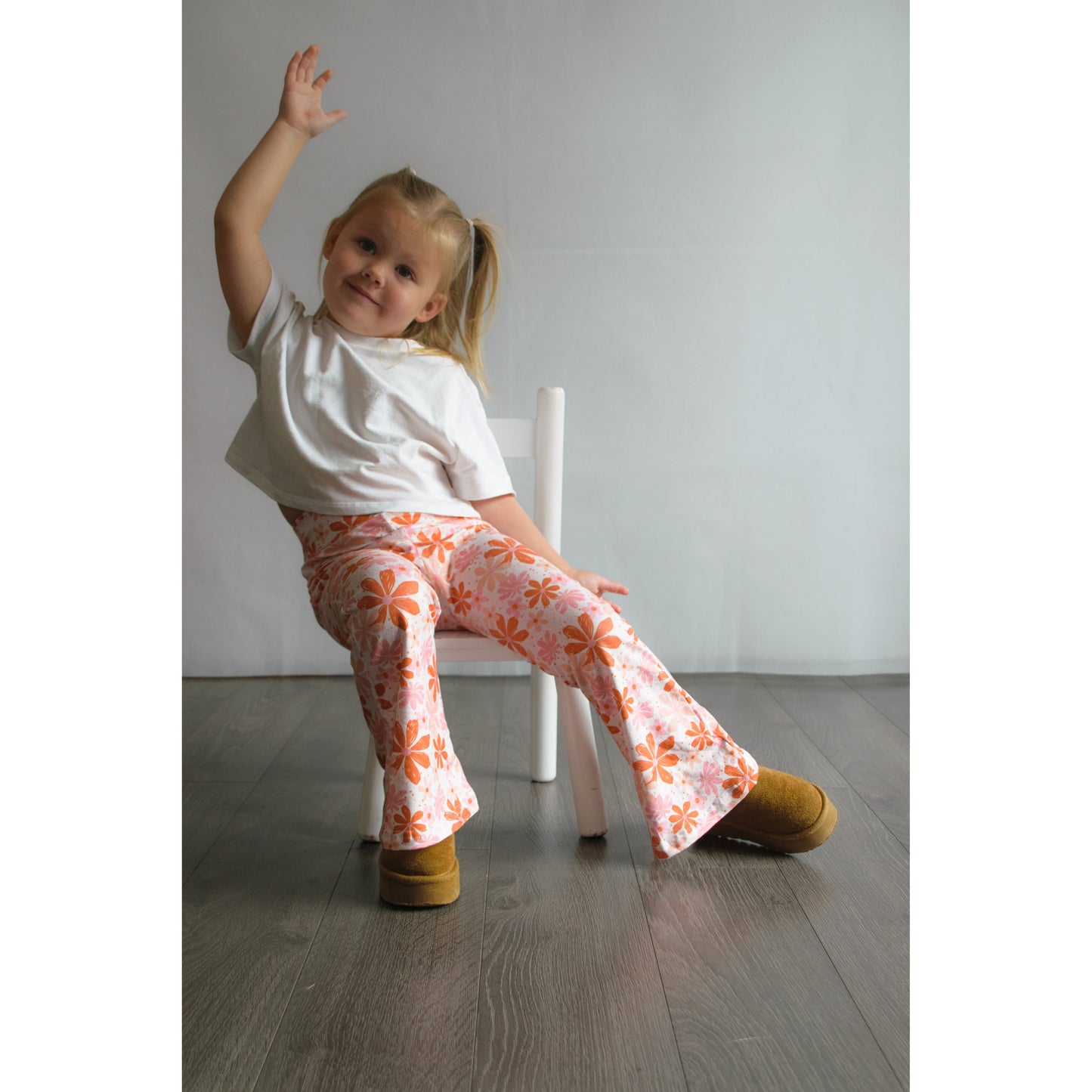 Floral Spice Flared Leggings