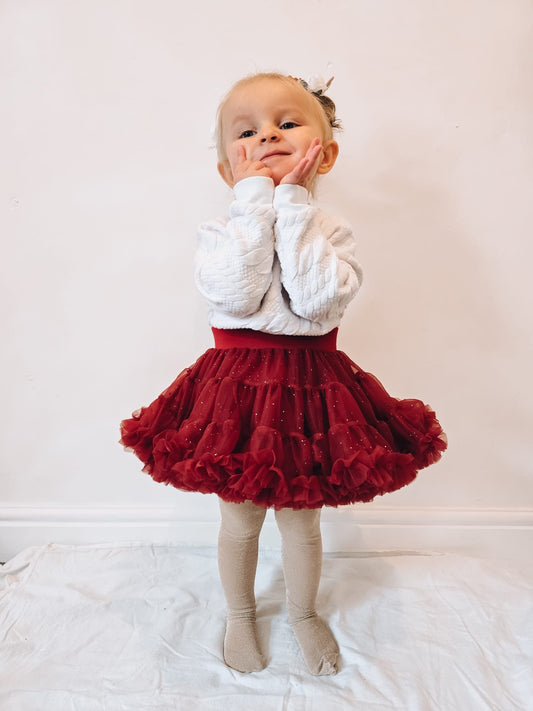 Red Ophelia Tutu Skirt