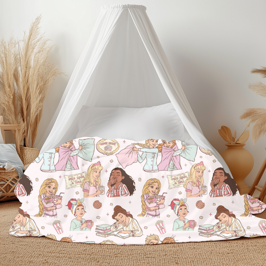 Princess Pyjama Party Blanket