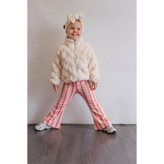 Fireside Stripe Flared Leggings