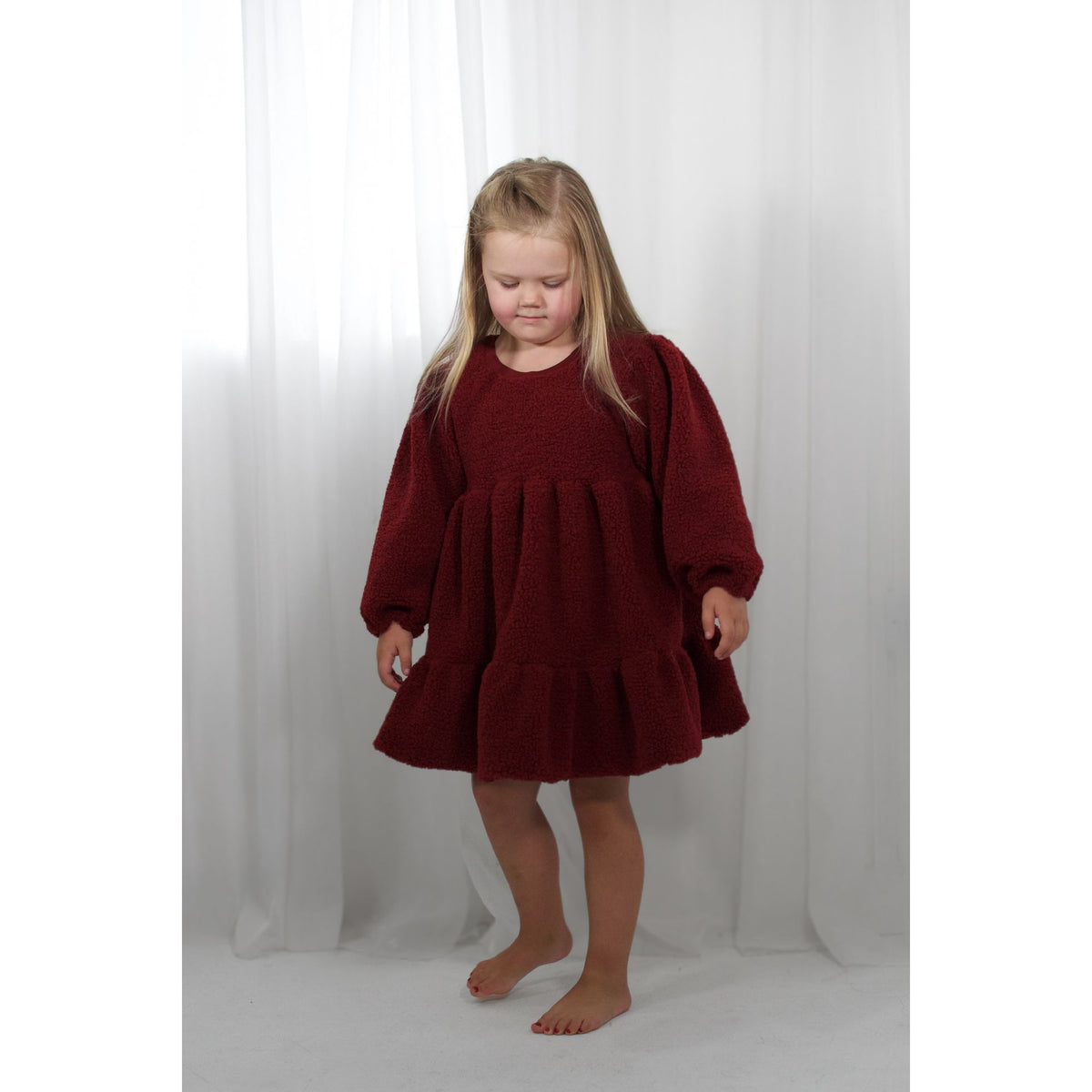 Velvet Rose Teddy Dress