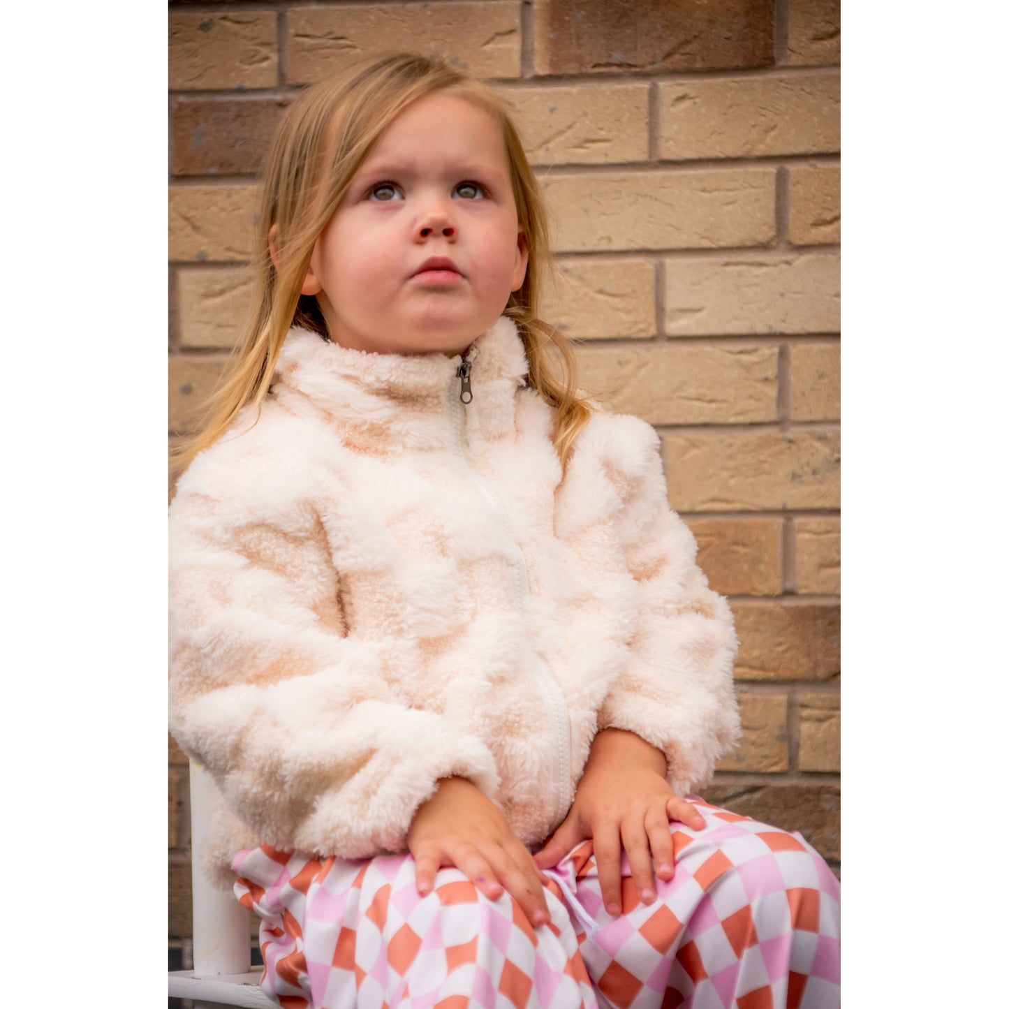 Teddy Checked Jacket