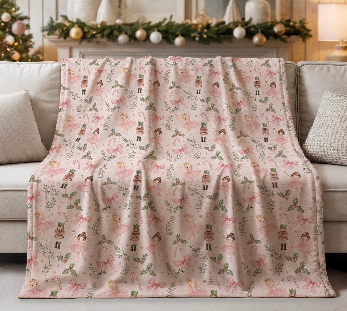 Sugar Plum Ballerina Blanket
