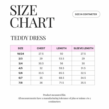 Velvet Rose Teddy Dress