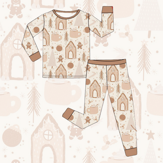 Gingerbread House Pyjamas