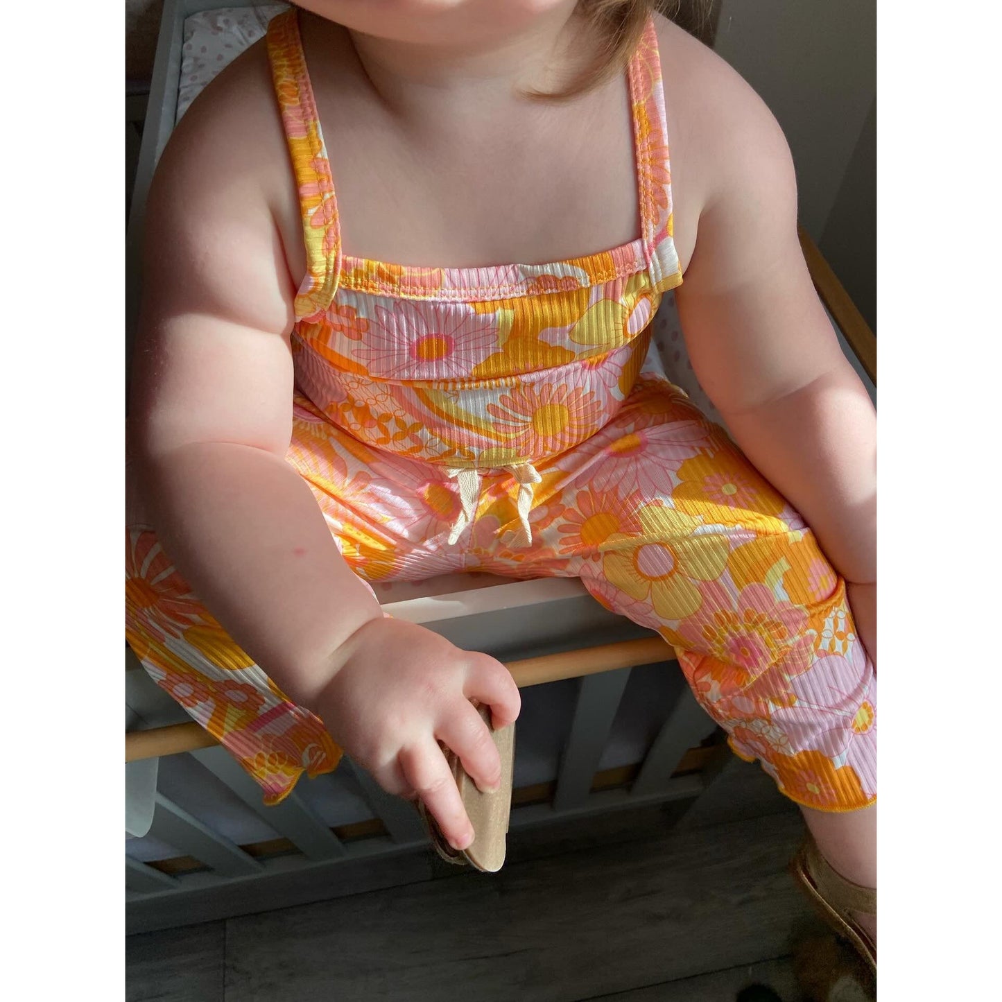 Flower Power 2 Piece Set - Orange