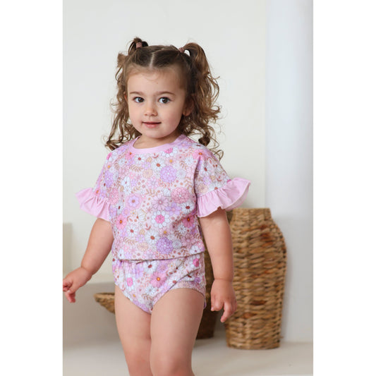 Floral Burst Swim Set