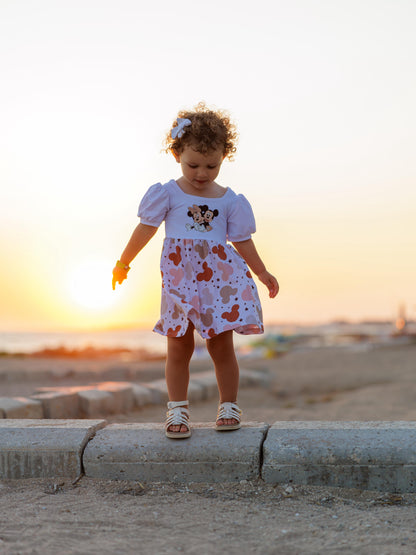 Neutral Magical Mouse Dress