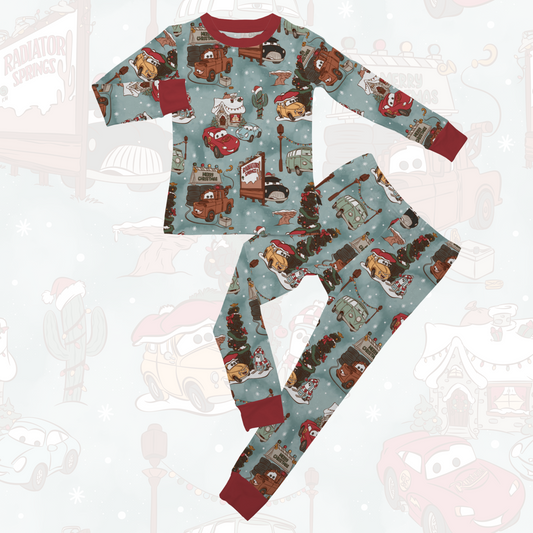 Cosy Cars Christmas Pyjamas