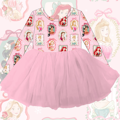 Royal Magic Show Stopper Dress (Pink & Red)