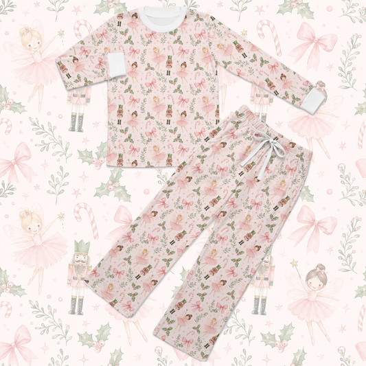Adult Sugar Plum Ballerina Pyjamas