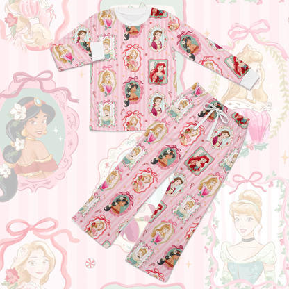 Adult Festive Princess Portrait Pyjamas