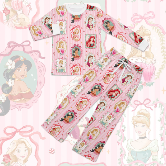 Adult Festive Princess Portrait Pyjamas