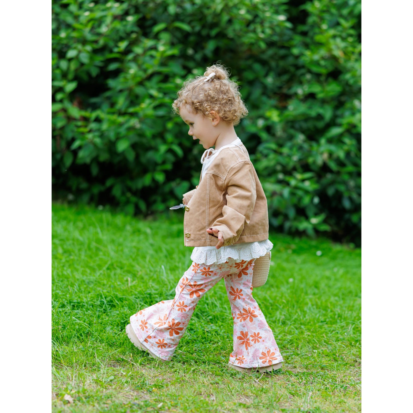 Floral Spice Flared Leggings